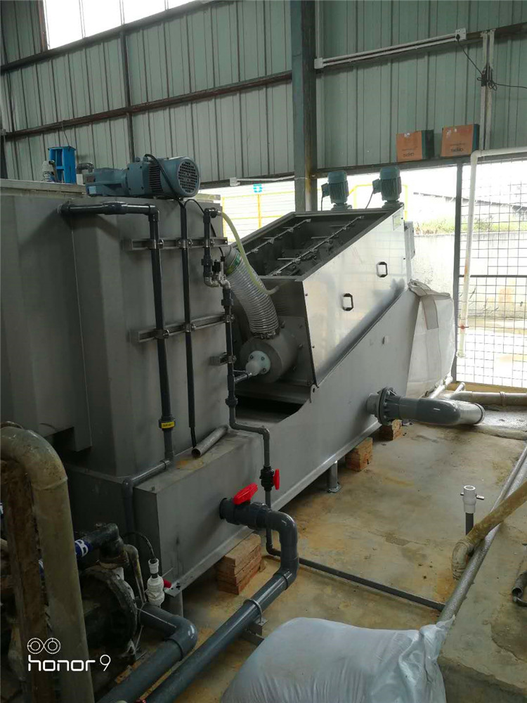 油漆污泥處理，疊螺機處理噴漆廢水優勢