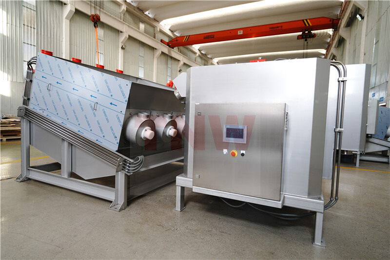 疊螺機污泥含水率如何降低？